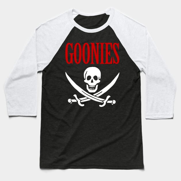 Goonies Baseball T-Shirt by Soriagk